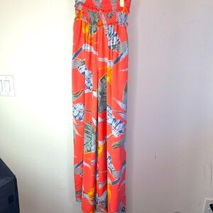 Patrons of Peace NWT Casual wide leg Pants with Pockets Tropical size small